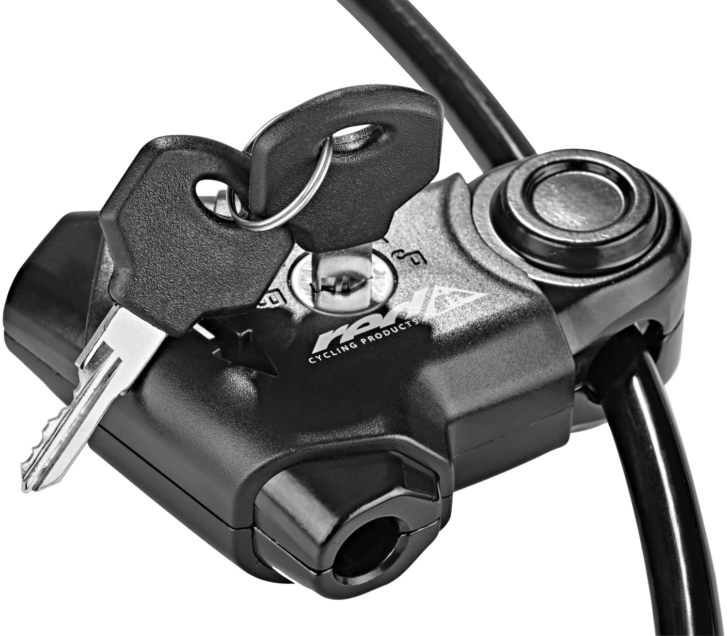 Budget ❤️ Red Cycling Products Uni Loop Lock 2m Antivol, noir ✔️ 4 Budget ❤️ Red Cycling Products Uni Loop Lock 2m Antivol, noir ✔️ – Image 4