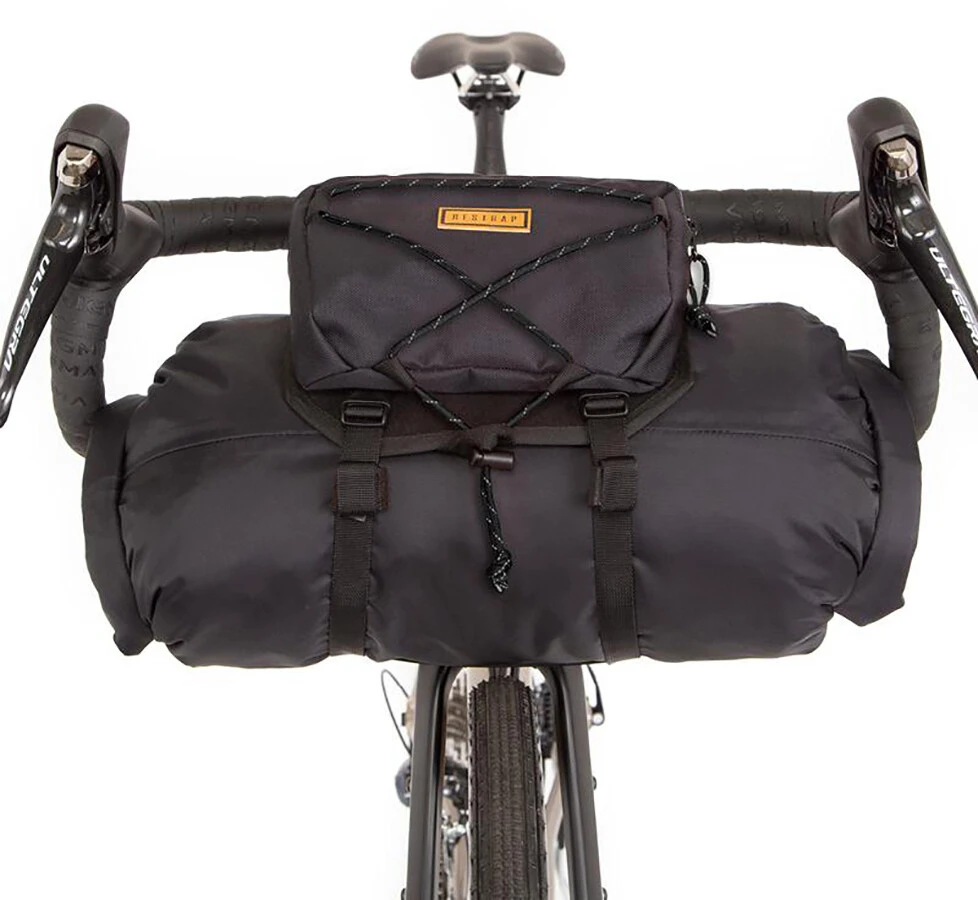 Meilleure affaire 🌟 Restrap Bar Bag Étui Avec un sac étanche de 14l et une pochette pour la nourriture de 1,5l, noir 😉 1 Meilleure affaire 🌟 Restrap Bar Bag Étui Avec un sac étanche de 14l et une pochette pour la nourriture de 1,5l, noir 😉