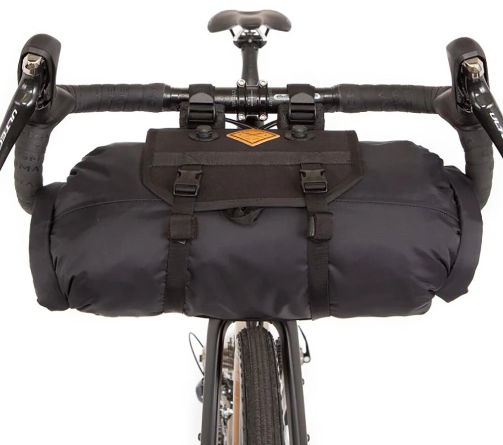 Meilleure affaire 🌟 Restrap Bar Bag Étui Avec un sac étanche de 14l et une pochette pour la nourriture de 1,5l, noir 😉 2 Meilleure affaire 🌟 Restrap Bar Bag Étui Avec un sac étanche de 14l et une pochette pour la nourriture de 1,5l, noir 😉 – Image 2