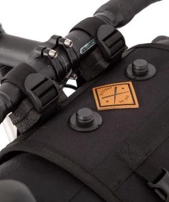 Meilleure affaire 🌟 Restrap Bar Bag Étui Avec un sac étanche de 14l et une pochette pour la nourriture de 1,5l, noir 😉 7 Meilleure affaire 🌟 Restrap Bar Bag Étui Avec un sac étanche de 14l et une pochette pour la nourriture de 1,5l, noir 😉 -Accessoires Vélo Soldes restrap bar bag holster with 14l dry bag and 15l food pouch black 3