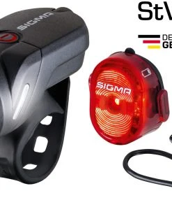 Les meilleures critiques de 🌟 SIGMA SPORT Aura 35/Nugget II Kit Éclairages USB ✔️ -Accessoires Vélo Soldes sigma sport aura 35 nugget ii usb light set stvzo 3