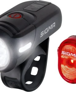 Meilleure vente ✨ SIGMA SPORT Aura 45/Nugget II Kit Éclairages USB 😍