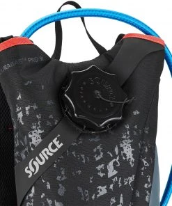 Grosses soldes 👏 SOURCE Durabag Pro Harnais d’hydratation 3l, bleu 🔔 -Accessoires Vélo Soldes source durabag pro hydration pack 3l gray black fiesta 4 1