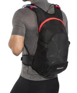 Acheter 😉 SOURCE Air Fuse Harnais d’hydratation 3+9l, bleu ✔️ -Accessoires Vélo Soldes source fuse air trinkrucksack 3 9l black orange 6