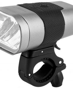 Grosses soldes ✨ Spanninga Axendo 60 Éclairage avant rechargeable, argent 💯