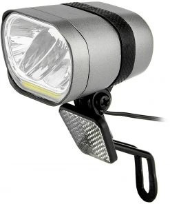 Grosses soldes ⌛ Spanninga Axendo 60 XDASTc Éclairage dynamo avant, argent 🧨