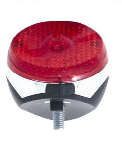 Coupon ✨ Spanninga Nr 9 XB Éclairage arrière fonctionnant sur piles, rouge/argent 🔔 -Accessoires Vélo Soldes spanninga nr 9 xb battery rear light stvzo chrome 5