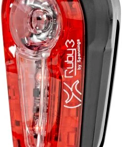 Promo 🛒 Spanninga Ruby 3 Éclairage arrière fonctionnant sur piles, noir 😉