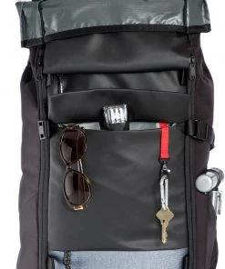 Grosses soldes 😀 Timbuk2 Clark Pack Sac à dos, noir 🤩 -Accessoires Vélo Soldes timbuk2 clark pack jet black 3