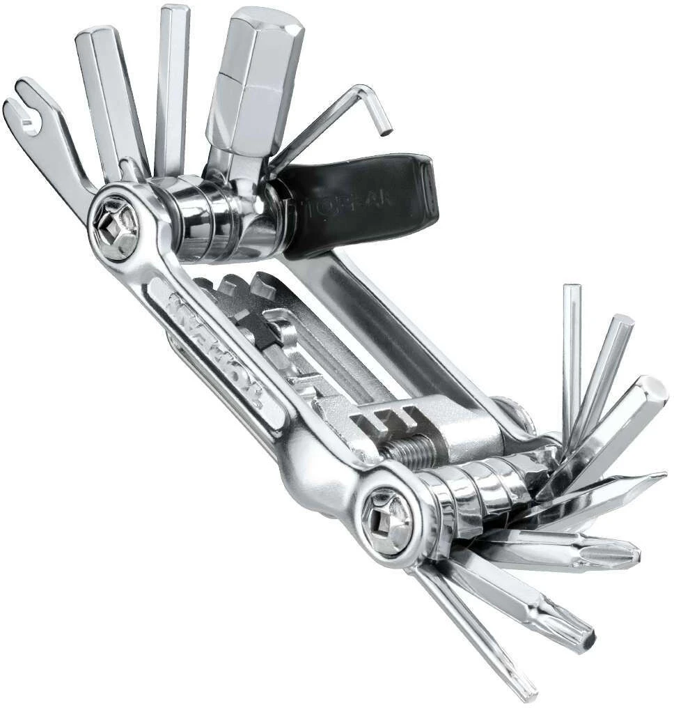 Meilleure vente ❤️ Topeak Mini 20 Pro Outil multifonction, argent 🌟 1 Meilleure vente ❤️ Topeak Mini 20 Pro Outil multifonction, argent 🌟