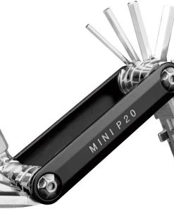 Meilleure affaire 🎉 Topeak Mini P20 Outil multifonction, noir ✔️ -Accessoires Vélo Soldes topeak mini p20 multitool black 3