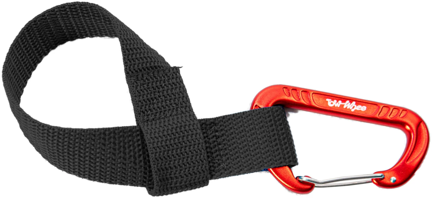 Vente flash 😉 TowWhee Quick Loop Sangle Avec minimousqueton, rouge 🤩 1 Vente flash 😉 TowWhee Quick Loop Sangle Avec minimousqueton, rouge 🤩