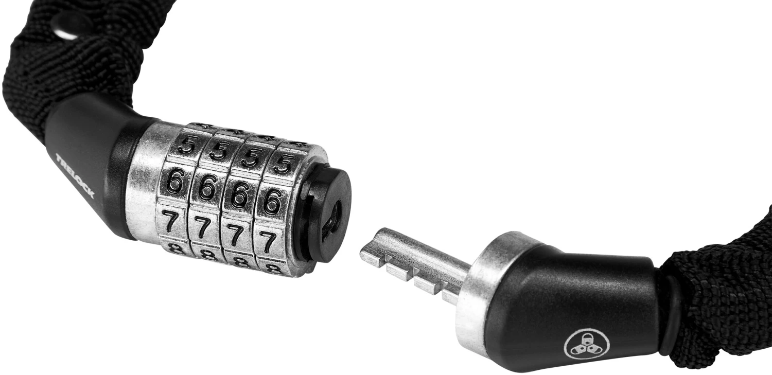 Sortie 😍 Trelock BC 115 Code Antivol, blanc ❤️ 2 Sortie 😍 Trelock BC 115 Code Antivol, blanc ❤️ – Image 2