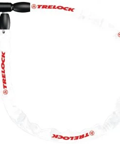 Bon marché ✨ Trelock BC 115/1100 Antivol Chaîne Ø4mm, blanc 😍