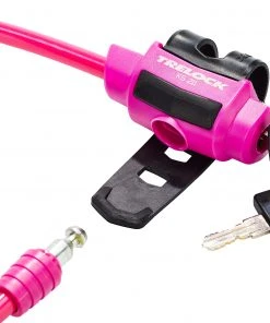 Meilleure vente 🥰 Trelock KS 211 Fixxgo Kids Antivol Enfant, bleu ❤️ -Accessoires Vélo Soldes trelock ks 211 fixxgo kids kabelschloss pink 3
