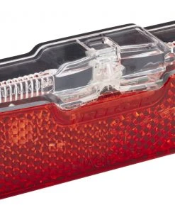 Nouveau 😍 Trelock LS 613 duo flat Éclairage arrière, noir/rouge 🌟