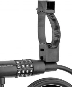 Meilleure vente ✔️ Trelock SK 108 Code Antivol à câble spirale Ø8mm ✨ -Accessoires Vélo Soldes trelock sk 108 code coil cable lock o8mm 4