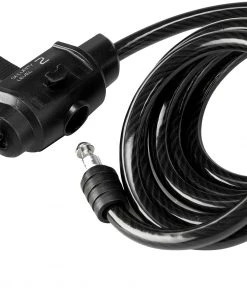 Remise 🎁 Trelock SK 222 FIXXGO Antivol à spirale, noir ✨ -Accessoires Vélo Soldes trelock sk 222 fixxgo spiralkabelschloss schwarz 3