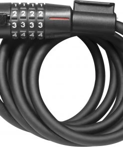 Promo 🤩 Trelock SK 312 Code Antivol à câble spirale Ø12mm 🔔