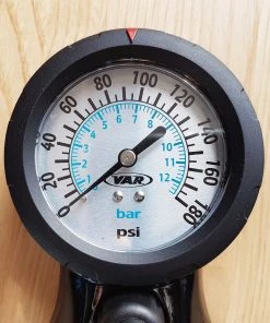 Budget 🎉 VAR RP-80600-C Professional Pompe, noir 💯 -Accessoires Vélo Soldes var rp 80600 c professional floor pump black 4