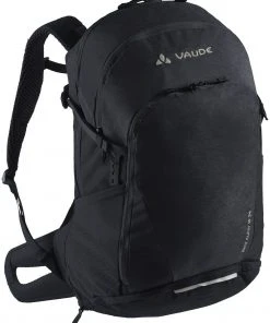 Promo 😉 VAUDE Bike Alpin 24 Sac à dos Femme, rouge/noir 🎁