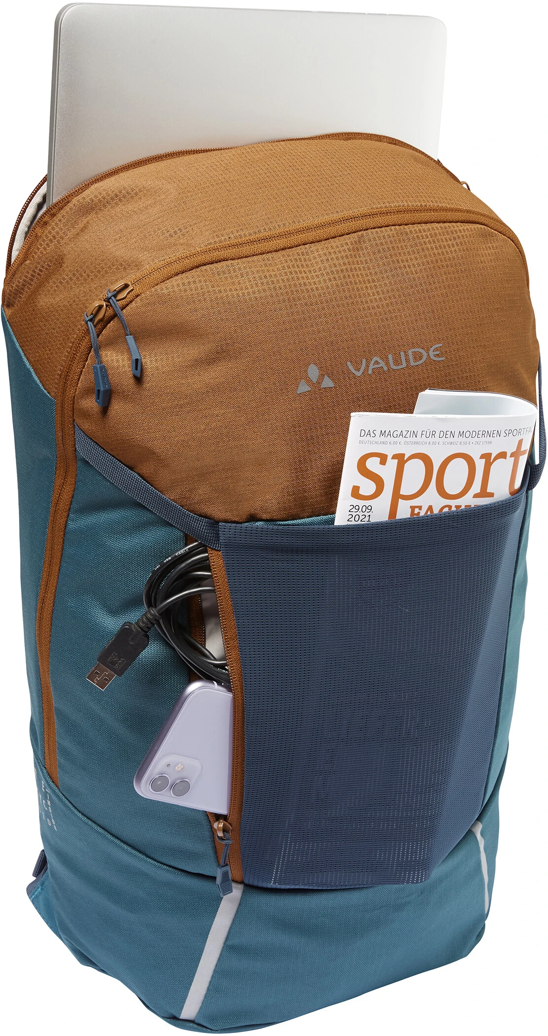 Sortie 😀 VAUDE Cycle 22 Backpack, noir ⭐ 5 Sortie 😀 VAUDE Cycle 22 Backpack, noir ⭐ – Image 5