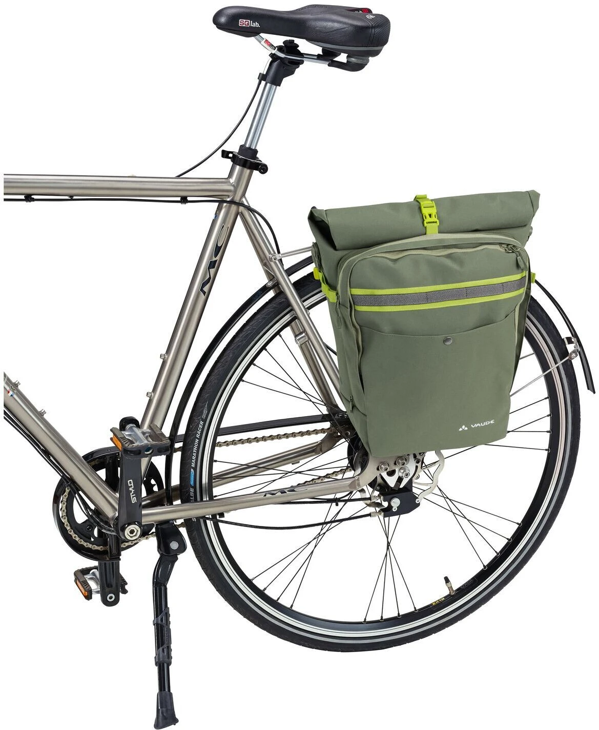 Meilleur prix 💯 VAUDE ExCycling Back Sac, vert 😍 3 Meilleur prix 💯 VAUDE ExCycling Back Sac, vert 😍 – Image 3