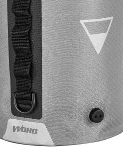 Acheter 😍 WOHO X-Touring Sac de compression étanche 7l, gris 😍 -Accessoires Vélo Soldes woho x touring dry bag 9l honeycomb iron grey 3 1