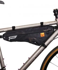 Coupon 👏 WOHO X-Touring Sacoche De Cadre S, noir 🎉 -Accessoires Vélo Soldes woho x touring frame bag s diamond cybercam black 5