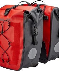 Meilleure vente 🎁 XLC BA-W38 Sacoche vélo Imperméable, rouge ❤️