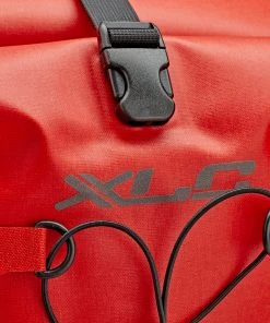 Meilleure vente 🎁 XLC BA-W38 Sacoche vélo Imperméable, rouge ❤️ -Accessoires Vélo Soldes xlc ba w38 single pannier set waterproof red 3