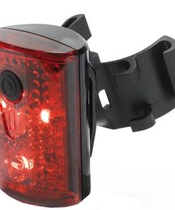 Offres ⭐ XLC Comp CL-R14 Éclairage arrière Casserole, noir/rouge ✔️ -Accessoires Vélo Soldes xlc comp cl r14 ruecklicht pan schwarz rot 3