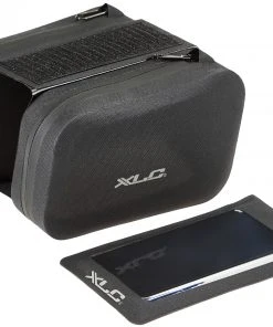 Grosses soldes 🛒 XLC Sacoche pour cadre de vélo avec housse pour téléphone, noir ✨ -Accessoires Vélo Soldes xlc frame bag with phone cover black 2