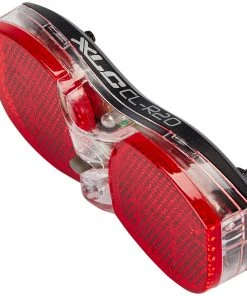 Le moins cher 💯 XLC Porte-bagages Jeu de lampes LED fonctionnant sur piles réflecteurs inclus 🧨 -Accessoires Vélo Soldes xlc gepaecktraeger led batterieleuchten set inkl reflektor 3