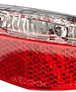 Nouveau ✔️ XLC Porte-bagages Feu arrière LED réflecteurs inclus pour V.A.E. 🛒