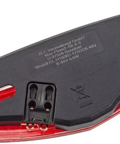 Nouveau ✔️ XLC Porte-bagages Feu arrière LED réflecteurs inclus pour V.A.E. 🛒 -Accessoires Vélo Soldes xlc gepaecktraeger led rueckleuchte inkl reflektor e bike ready 3