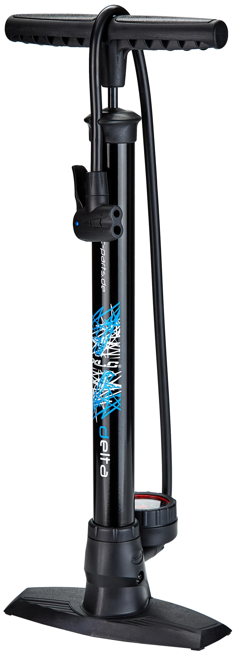 Bon marché ❤️ XLC PU-S04 Delta Pompe, bleu ✨ 1 Bon marché ❤️ XLC PU-S04 Delta Pompe, bleu ✨