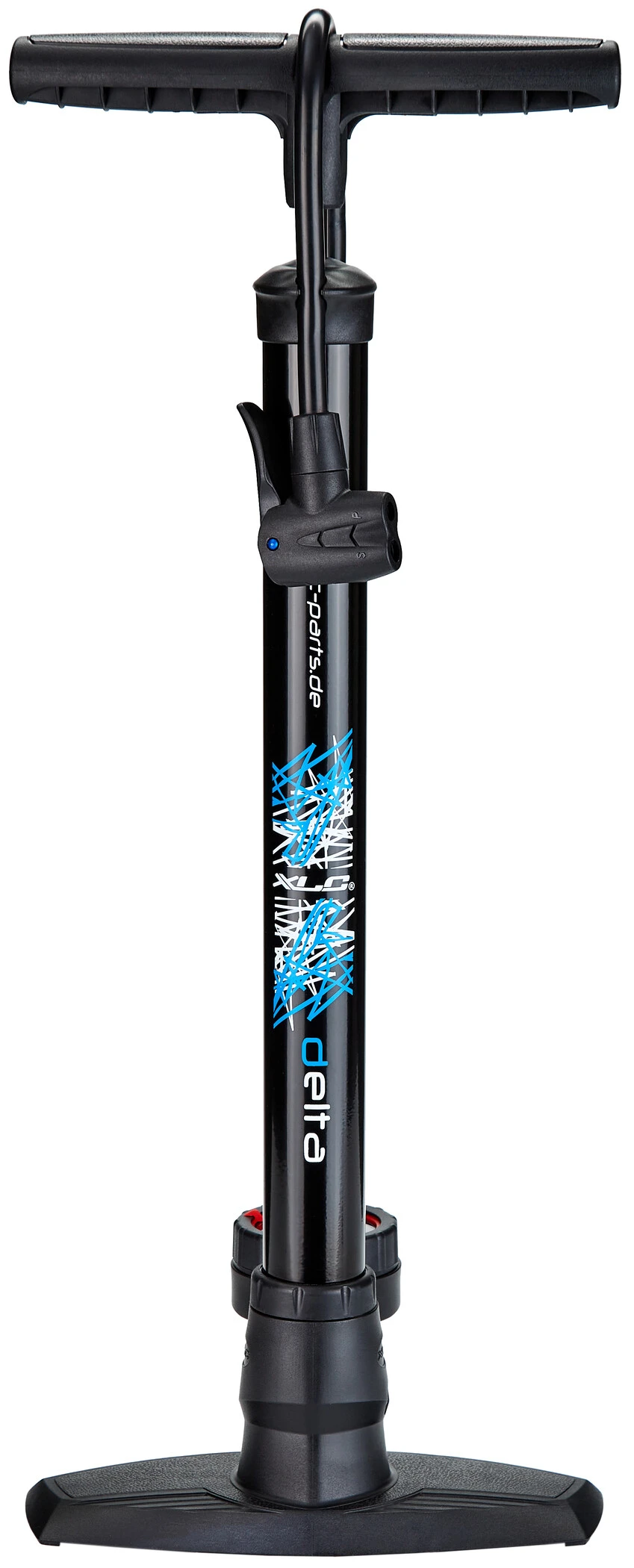 Bon marché ❤️ XLC PU-S04 Delta Pompe, bleu ✨ 2 Bon marché ❤️ XLC PU-S04 Delta Pompe, bleu ✨ – Image 2