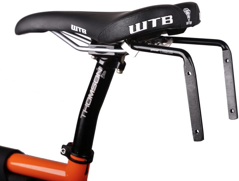 Accessoires vélo Sales Store -Accessoires Vélo Soldes woho saddle bag stabilizer black 1 768x580 1